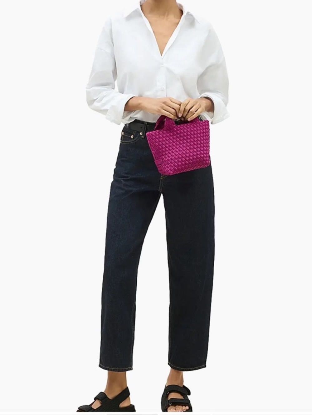 Naghedi Small Crossbody Miami Pink